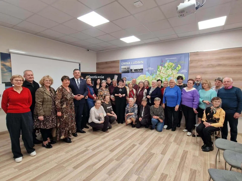 Noc Bibliotek z Danutą Noszczyńską w Ludwinie